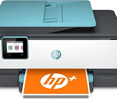 HP OfficeJet Pro 8028e All-in-One Wireless Color Inkjet Printer, Print Copy Scan Fax, 20 ppm, Auto Duplex, 2.7" Color TS