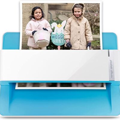 Plustek Photo Scanner - ephoto Z300, Scan 4x6 Photo in 2sec, Auto Crop and Deskew CCD Sensor. Support Mac and PC