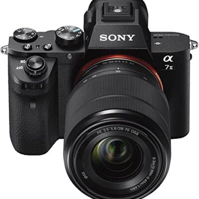 Sony Alpha a7 IIK E-mount interchangeable lens mirrorless camera with full frame sensor with 28-70mm Lens