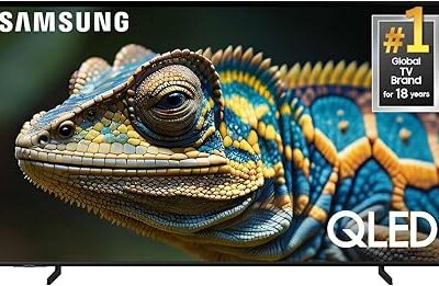 SAMSUNG 32-Inch Class QLED 4K Q60D Series Quantum HDR Smart TV